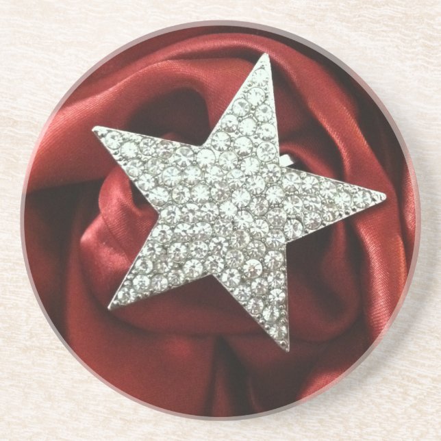 Dessous de verre de statut d'étoile (Devant)