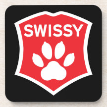 Dessous de verre de SWISSY. Ensemble de 6.
