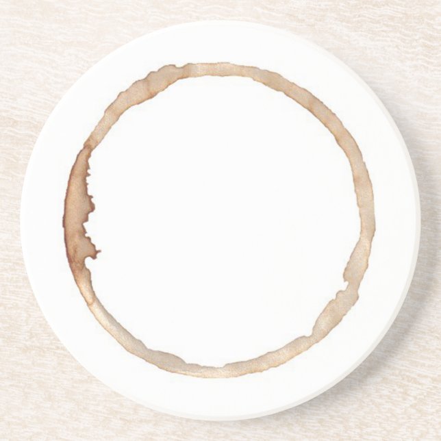 Dessous de verre de tache de café (Devant)