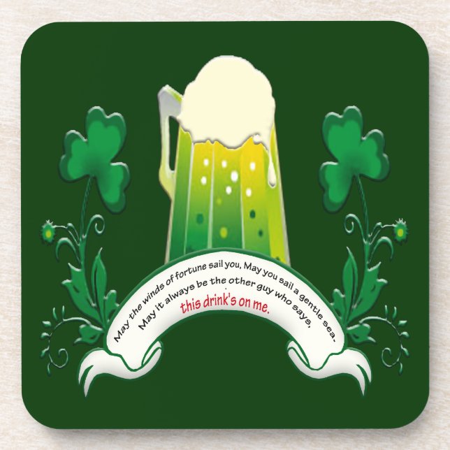 Dessous de verre de toast irlandais (Devant)