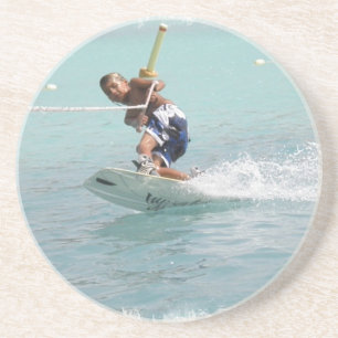 Dessous de verre de tour de Wakeboarding