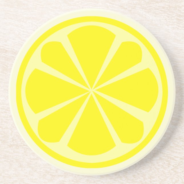 Dessous de verre de tranche de citron (Devant)