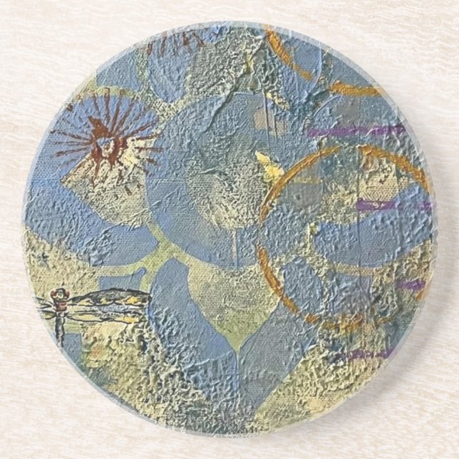 Dessous de verre de Trivet de libellules (Devant)