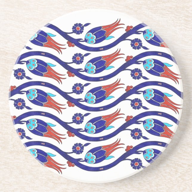 dessous de verre de tulipe turc (Devant)