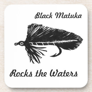 dessous de verre de vol "Black Matuka" Streamer