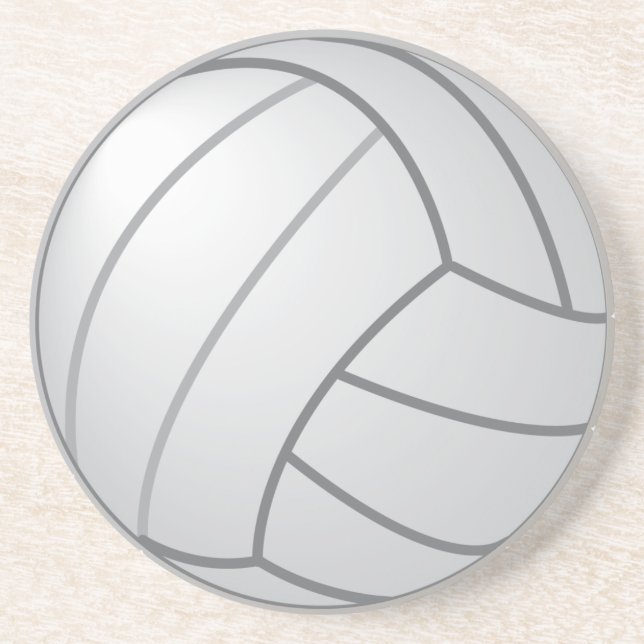 Dessous de verre de volleyball (Devant)