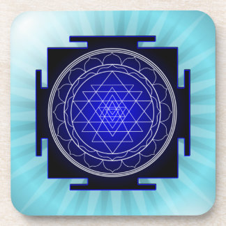 dessous de verre de yantra de sri