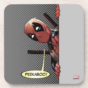 Dessous-de-verre Deadpool Peekaboo