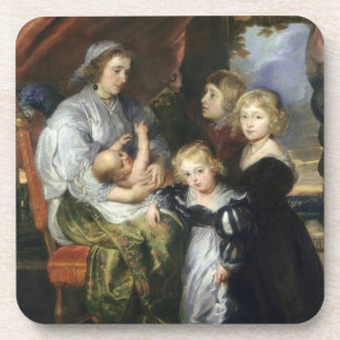 Dessous-de-verre Deborah Kip et ses enfants