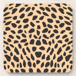 Dessous-de-verre Décor de guépard de peau