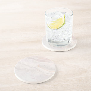 Dessous de verre décoratif en grès à finition marb