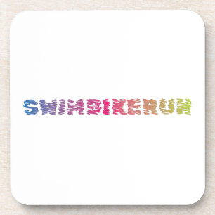 Dessous-de-verre Design Cool de triathlon