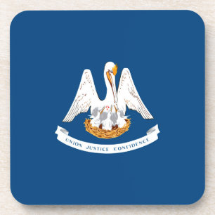 Dessous-de-verre Design de Louisiana State Flag