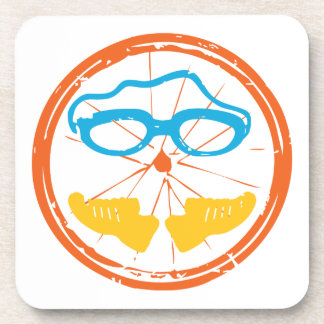Dessous-de-verre Design fun Triathlon