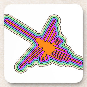 Dessous-de-verre Dessin de Nazca Hummingbird Pérou