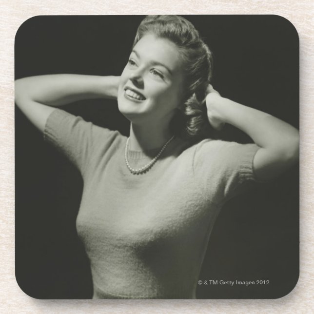 Dessous-de-verre Détente de femme (Devant)