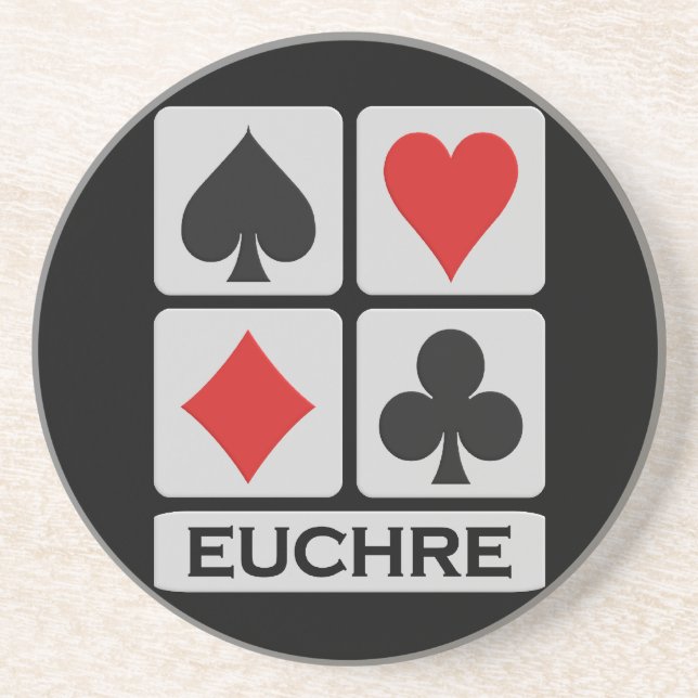 Dessous de verre d'Euchre (Devant)