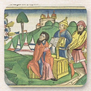 Dessous-de-verre Deuteronomy : Frontispice dans lequel Dieu fait le