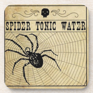 Dessous de verre d'Halloween Spider Tonic