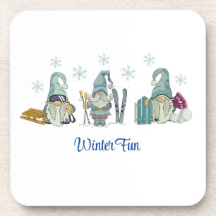 Dessous de verre d'hiver