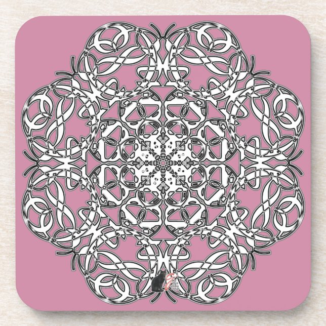 Dessous de verre Diamond Octa Glyph Dawn (Devant)