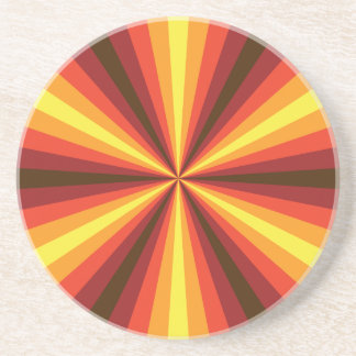 Dessous de verre d'illusion d'automne