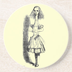 Dessous de verre d'illustration d'Alice