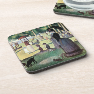 Dessous-de-verre Dimanche après-midi, île La Grande Jatte par Seura