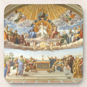 Dessous-de-verre Discussion sur le Saint Sacrement, Raphael Sanzio