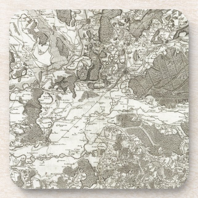 Dessous-de-verre Dole, Auxonne (Devant)