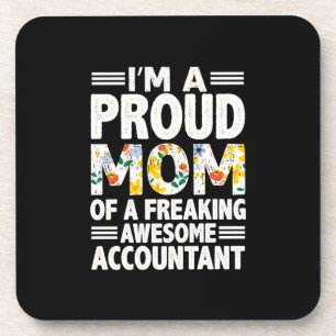 Dessous-de-verre Don comptable   Un Comptable Flambant