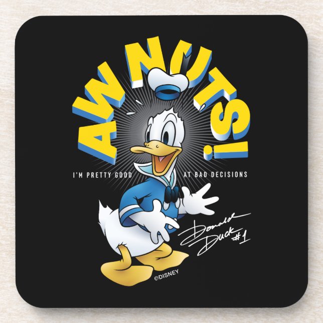 Dessous-de-verre Donald Duck Awnut ! (Devant)