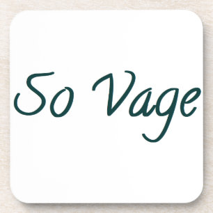Dessous-de-verre donc vage