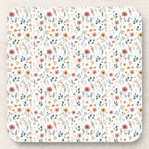 Dessous-de-verre Doodle de Fleur Sauvage