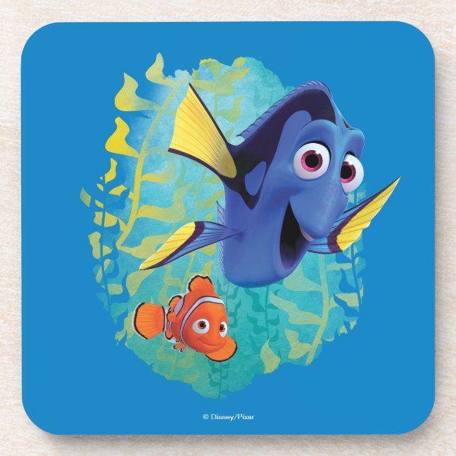 Dessous-de-verre Dory & Nemo | Nager Avec Des Amis (Devant)