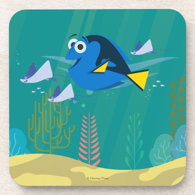 Dessous-de-verre Dory | Un voyage sous la mer (Devant)