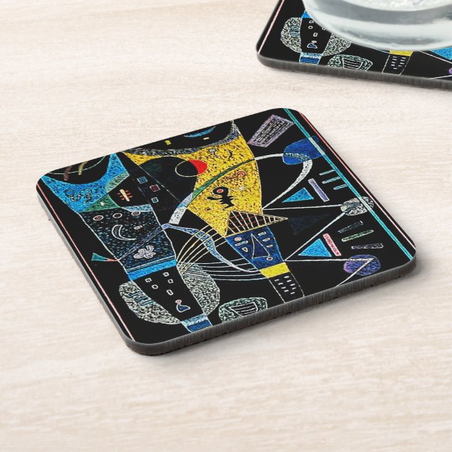 Dessous-de-verre Double Tension par Wassily Kandinsky (Côté gauche)