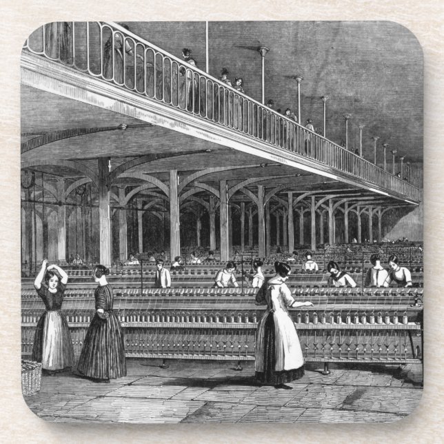 Dessous-de-verre Doyen Mills - la chambre pour deux personnes, 1851 (Devant)
