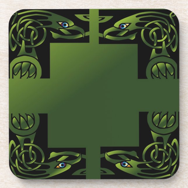 Dessous-de-verre Dragon celtique (Devant)