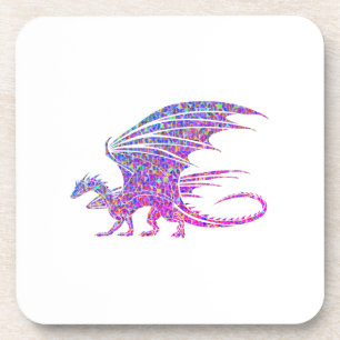 Dessous-de-verre Dragon de mosaïque Extraordinaire
