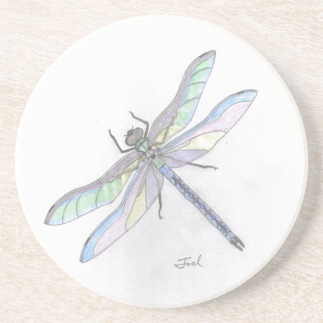 DESSOUS DE VERRE DRAGONFLY (Devant)
