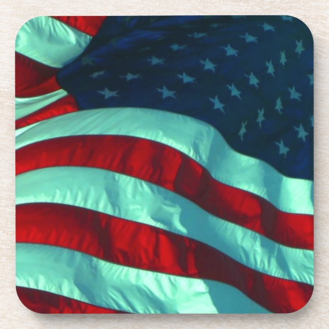 Dessous-de-verre Drapeau américain (Devant)