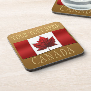 Dessous de verre Drapeau Canada Personnalisé Desso