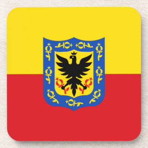 Dessous-de-verre Drapeau de Bogota, Colombie