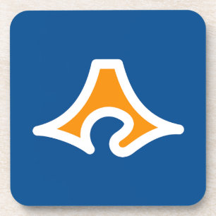 Dessous-de-verre Drapeau de la préfecture de Shizuoka, Japon