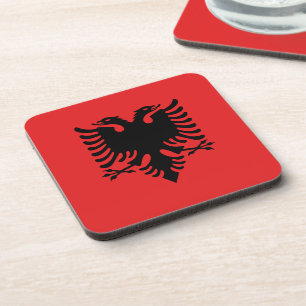 Dessous-de-verre Drapeau de l'Albanie