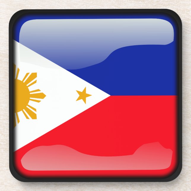 Dessous-de-verre Drapeau des Philippines (Devant)
