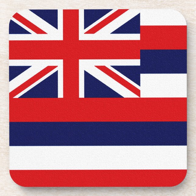 Dessous-de-verre Drapeau d'État d'Hawaii (Devant)