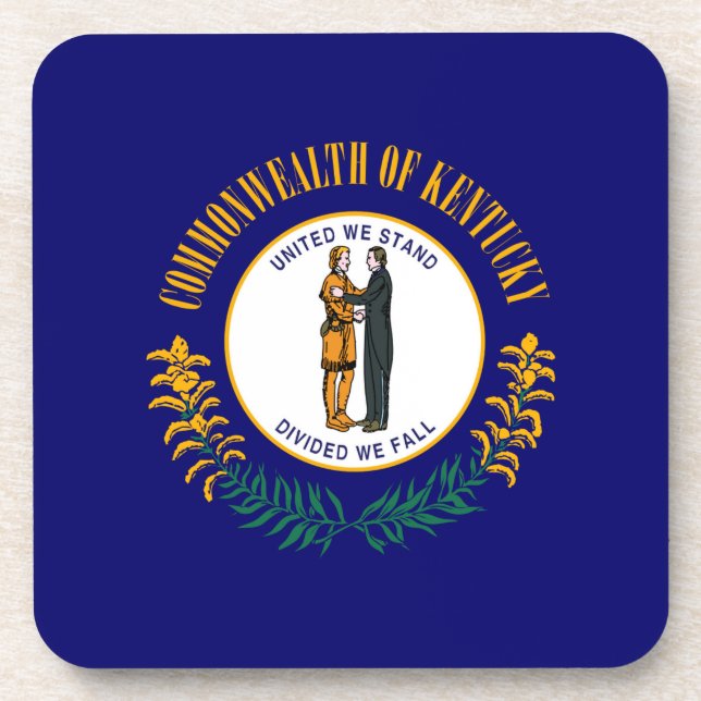 Dessous-de-verre Drapeau d'État du Kentucky (Devant)