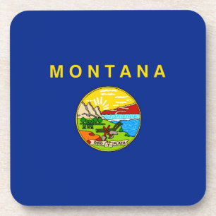 Dessous-de-verre Drapeau d'État du Montana